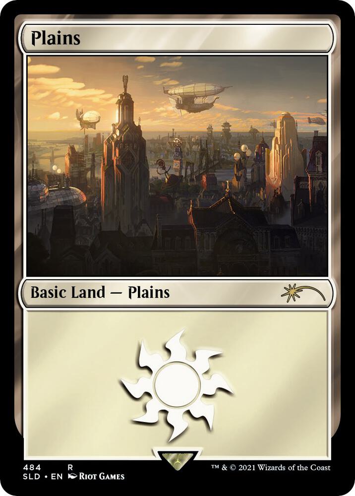Plains (Secret Lair x Arcane: Lands) [Secret Lair Drop Series] 484