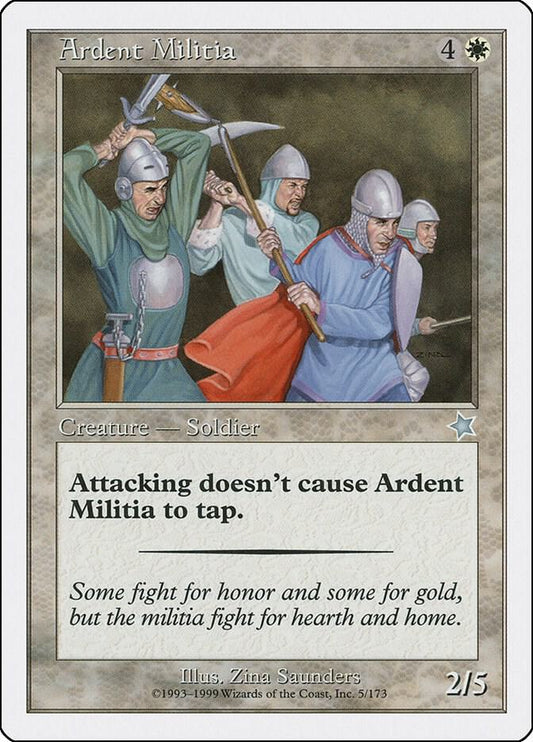 Ardent Militia [Starter 1999] 5