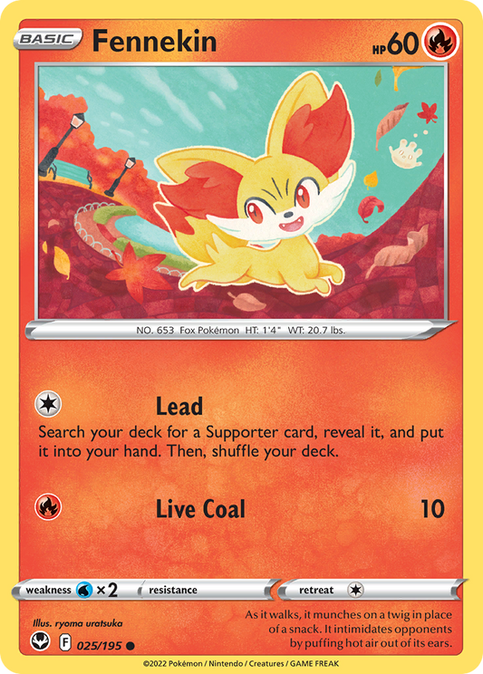 Fennekin - 25/195 Silver Tempest