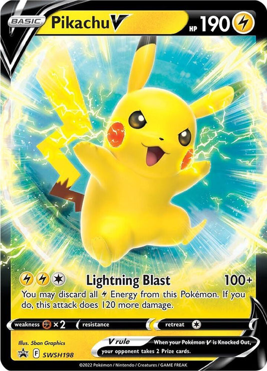 Pikachu V - SWSH198 [SWSH: Sword & Shield Promo Cards] SWSH198
