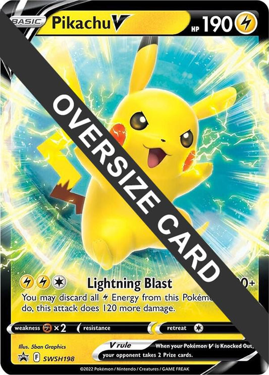 Pikachu V - SWSH198 [Jumbo Cards] SWSH198