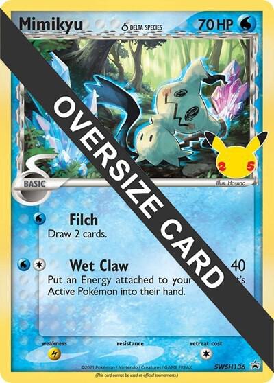 Mimikyu (Delta Species) - SWSH136 [Jumbo Cards] SWSH136
