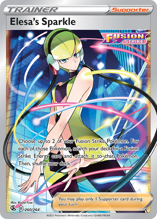 Elesa's Sparkle - 260/264 Fusion Strike