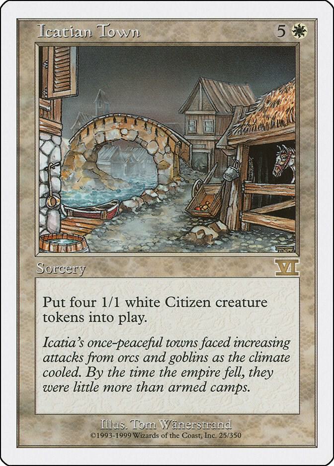 Icatian Town [Classic Sixth Edition] 25