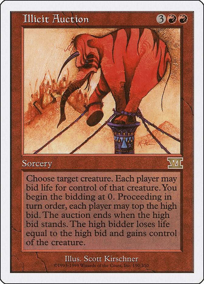 Illicit Auction [Classic Sixth Edition] 190