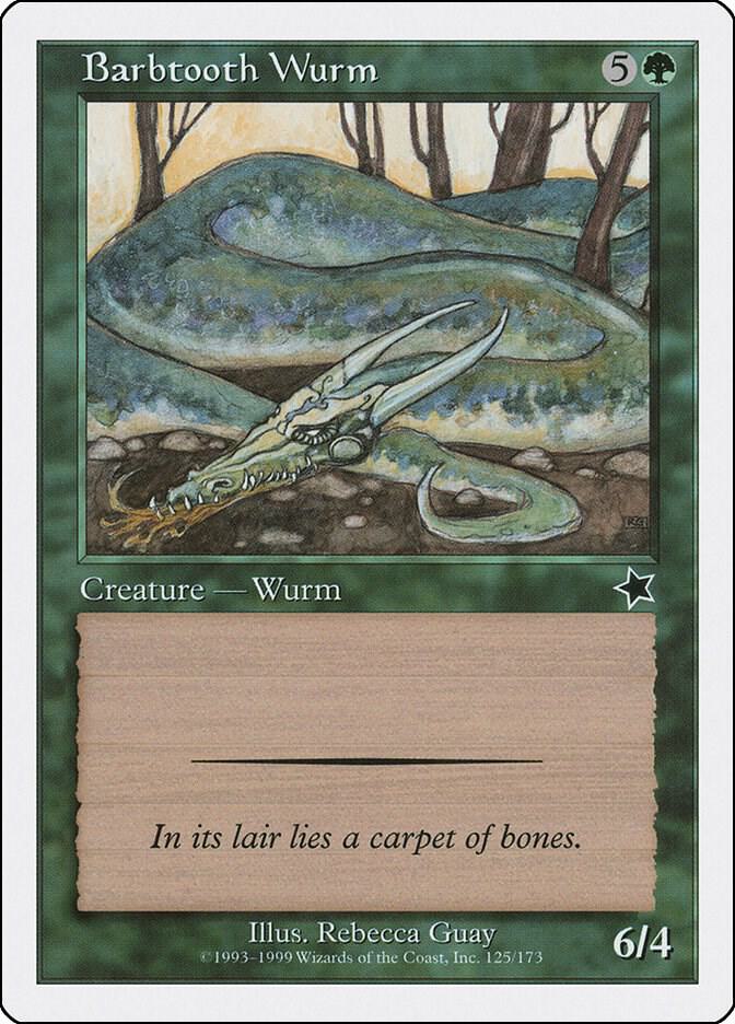 Barbtooth Wurm [Starter 1999] 125