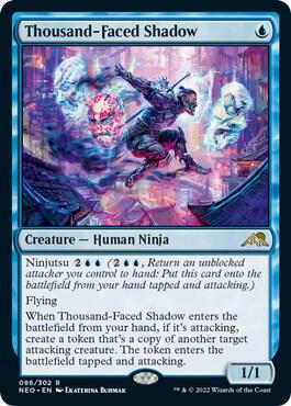 Thousand-Faced Shadow [Kamigawa: Neon Dynasty] 86
