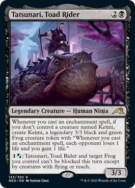 Tatsunari, Toad Rider [Kamigawa: Neon Dynasty] 123