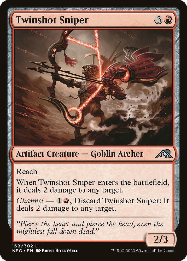 Twinshot Sniper [Kamigawa: Neon Dynasty] 168
