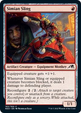 Simian Sling [Kamigawa: Neon Dynasty] 163