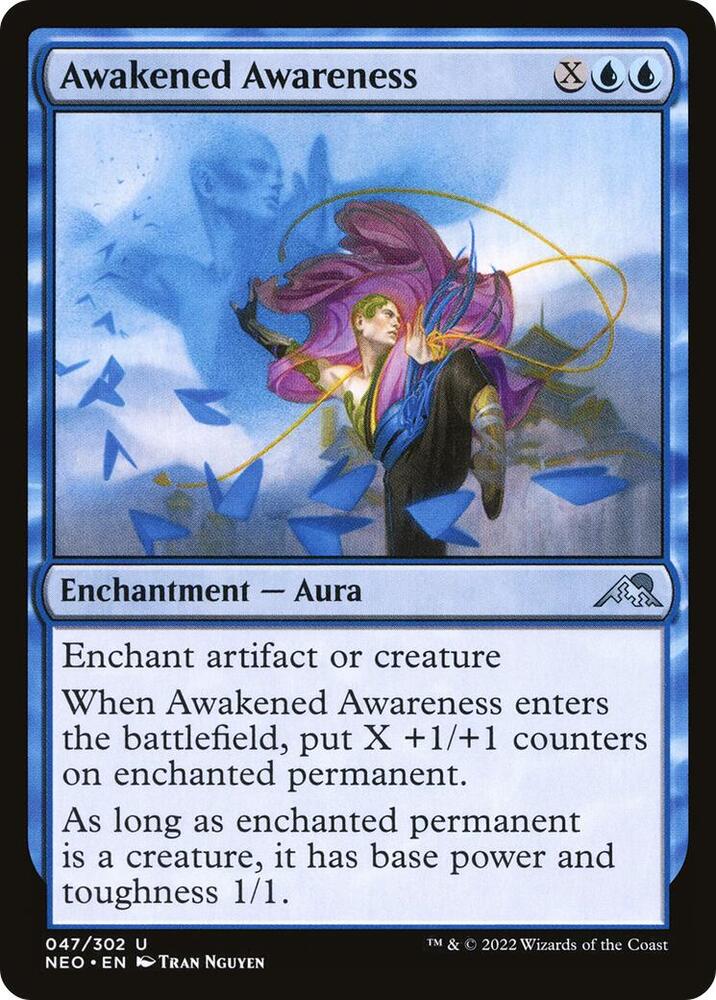 Awakened Awareness [Kamigawa: Neon Dynasty] 47