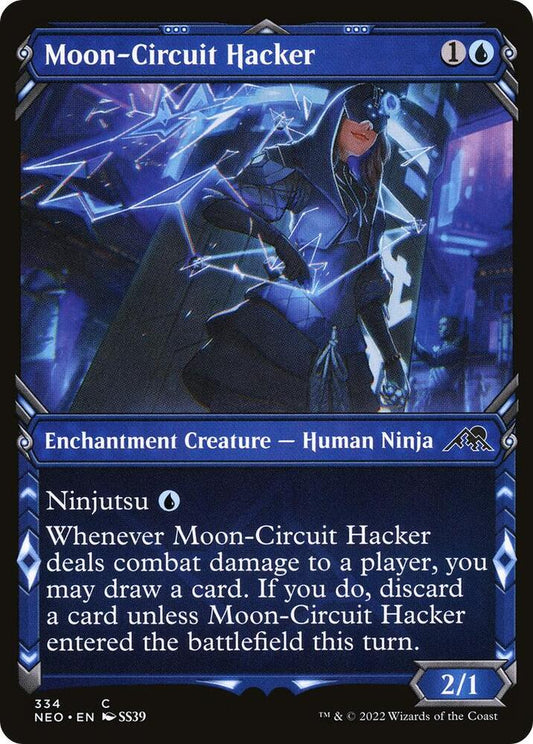 Moon-Circuit Hacker (Showcase) [Kamigawa: Neon Dynasty] 334