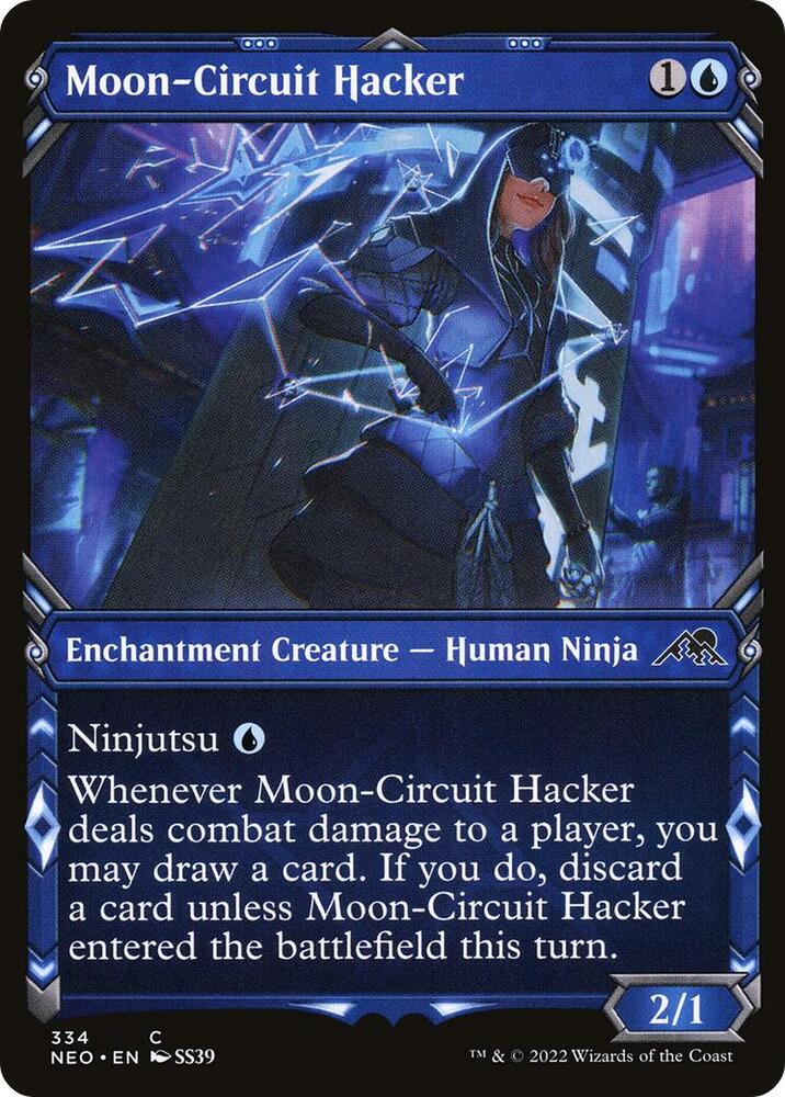 Moon-Circuit Hacker (Showcase) [Kamigawa: Neon Dynasty] 334