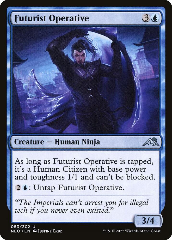 Futurist Operative [Kamigawa: Neon Dynasty] 53