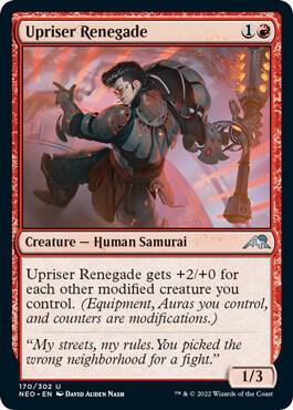 Upriser Renegade [Kamigawa: Neon Dynasty] 170