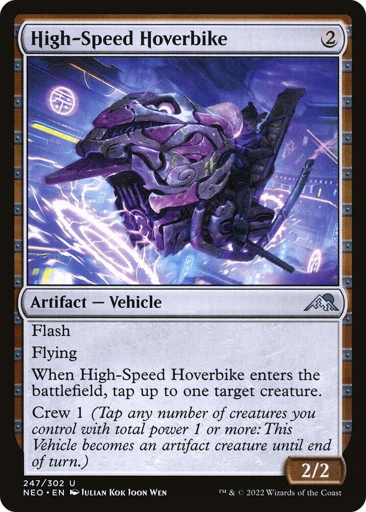 High-Speed Hoverbike [Kamigawa: Neon Dynasty] 247