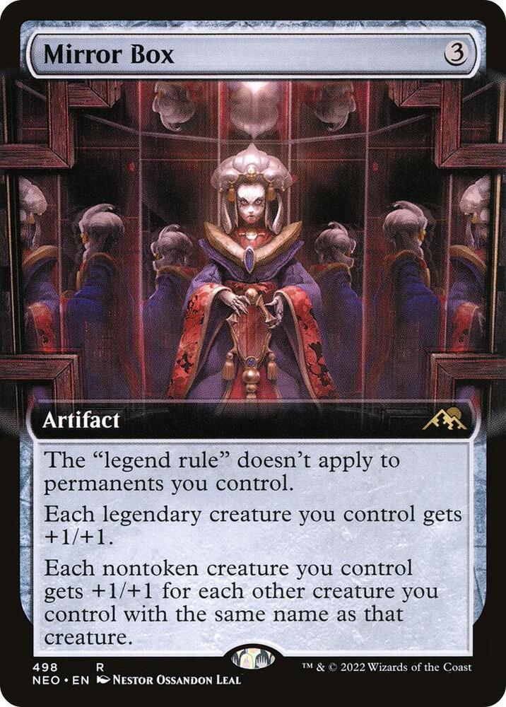Mirror Box (Extended Art) [Kamigawa: Neon Dynasty] 498