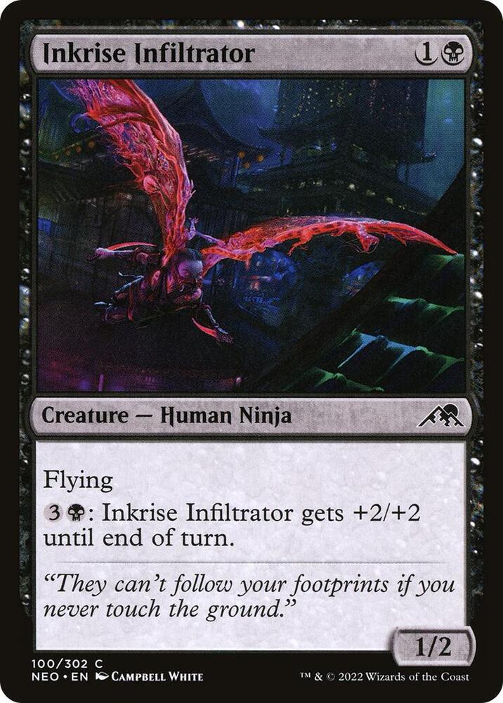 Inkrise Infiltrator [Kamigawa: Neon Dynasty] 100