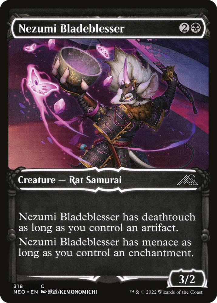 Nezumi Bladeblesser (Showcase) [Kamigawa: Neon Dynasty] 318