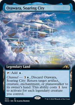 Otawara, Soaring City (Extended Art) [Kamigawa: Neon Dynasty] 503