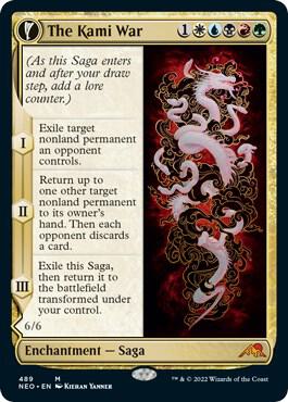 The Kami War (Extended Art) [Kamigawa: Neon Dynasty] 489