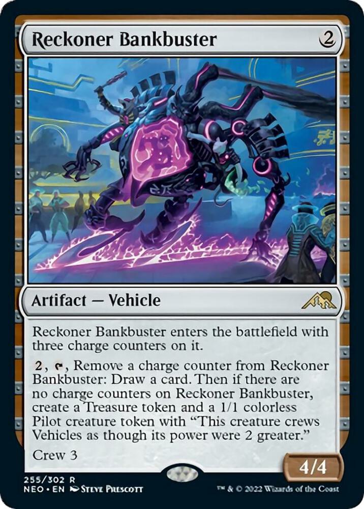 Reckoner Bankbuster [Kamigawa: Neon Dynasty] 255