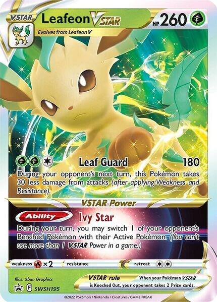 Leafeon VSTAR - SWSH195 [SWSH: Sword & Shield Promo Cards] SWSH195