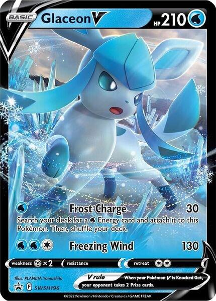 Glaceon V - SWSH196 [SWSH: Sword & Shield Promo Cards] SWSH196