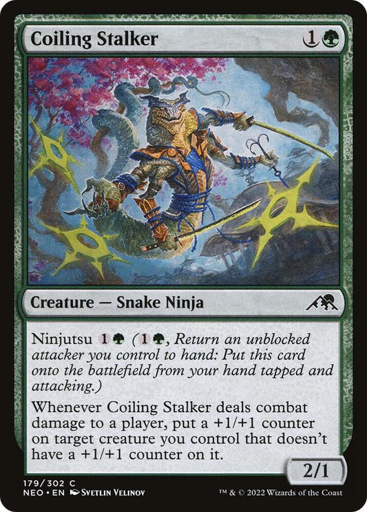 Coiling Stalker [Kamigawa: Neon Dynasty] 179