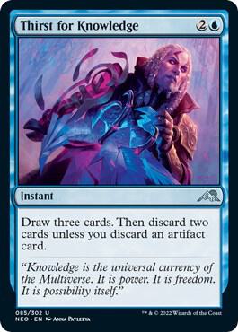Thirst for Knowledge [Kamigawa: Neon Dynasty] 85