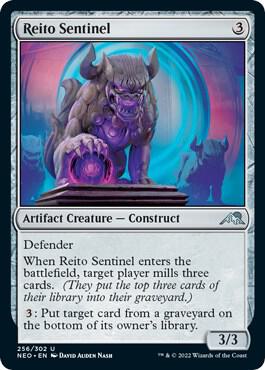 Reito Sentinel [Kamigawa: Neon Dynasty] 256