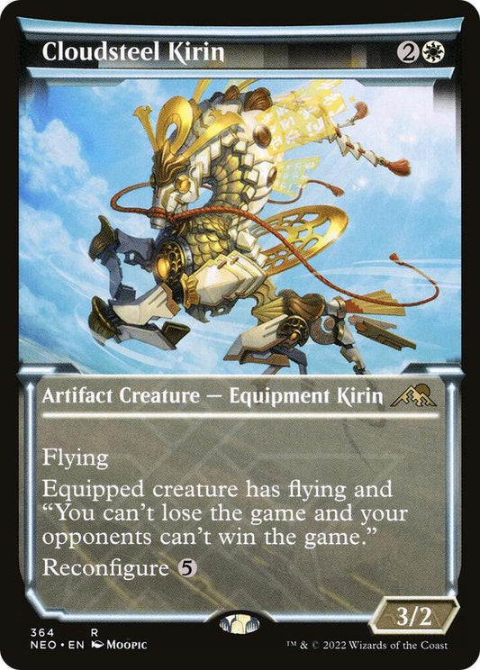 Cloudsteel Kirin (Showcase) [Kamigawa: Neon Dynasty] 364