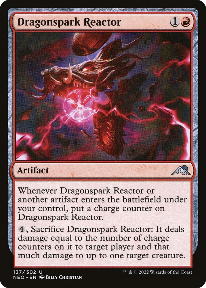 Dragonspark Reactor [Kamigawa: Neon Dynasty] 137