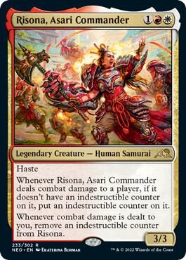 Risona, Asari Commander [Kamigawa: Neon Dynasty] 233