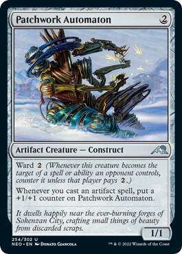 Patchwork Automaton [Kamigawa: Neon Dynasty] 254