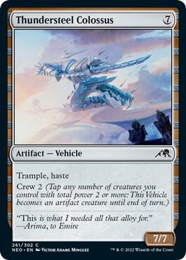 Thundersteel Colossus [Kamigawa: Neon Dynasty] 261