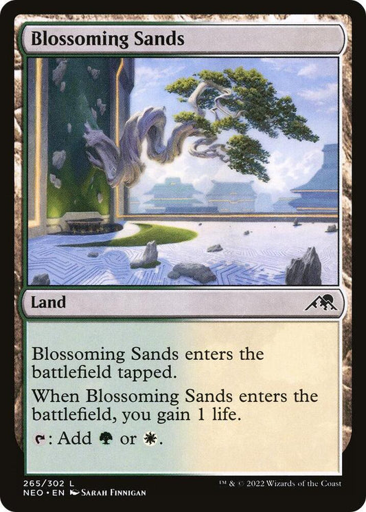 Blossoming Sands [Kamigawa: Neon Dynasty] 265