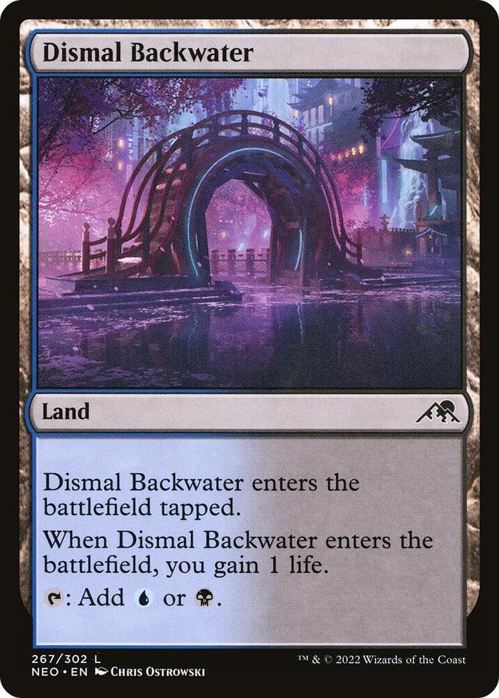 Dismal Backwater [Kamigawa: Neon Dynasty] 267