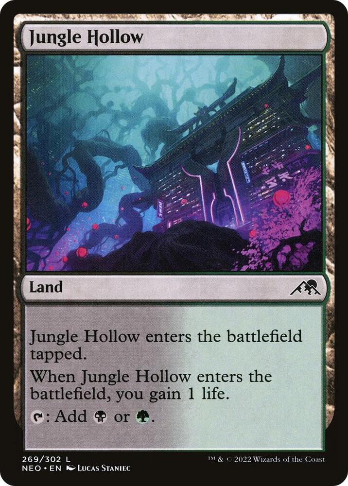 Jungle Hollow [Kamigawa: Neon Dynasty] 269