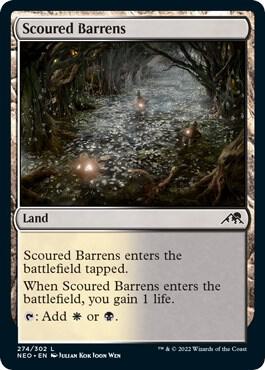 Scoured Barrens [Kamigawa: Neon Dynasty] 274