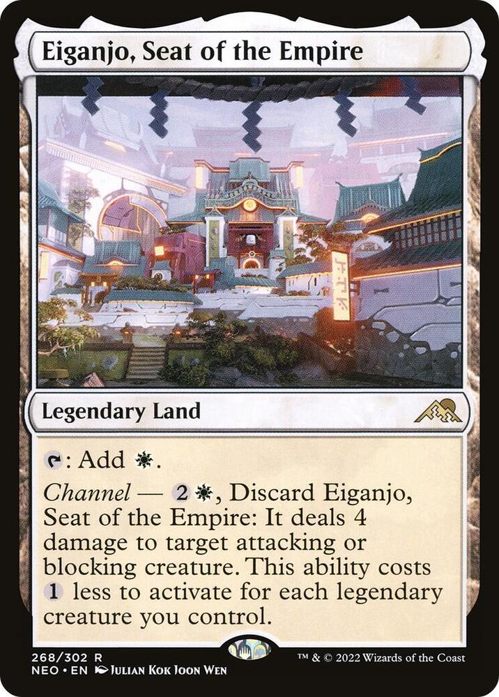 Eiganjo, Seat of the Empire [Kamigawa: Neon Dynasty] 268
