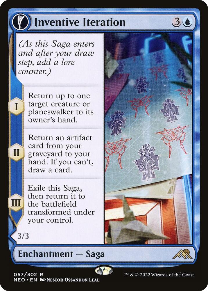 Inventive Iteration [Kamigawa: Neon Dynasty] 57