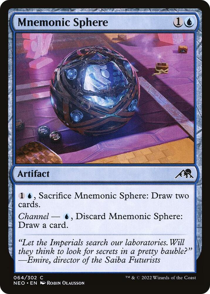 Mnemonic Sphere [Kamigawa: Neon Dynasty] 64