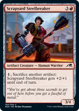 Scrapyard Steelbreaker [Kamigawa: Neon Dynasty] 160