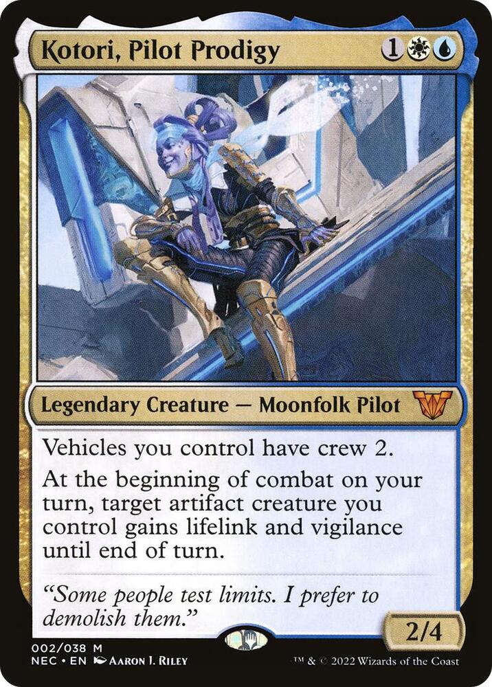 Kotori, Pilot Prodigy [Commander: Kamigawa: Neon Dynasty] 2