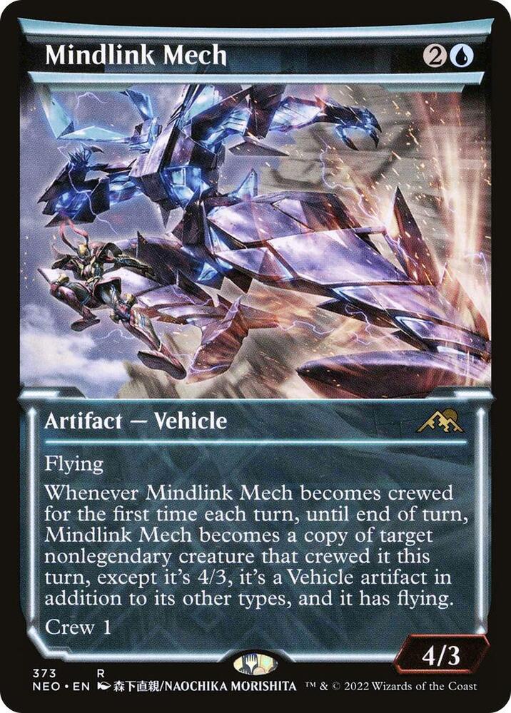 Mindlink Mech (Showcase) [Kamigawa: Neon Dynasty] 373
