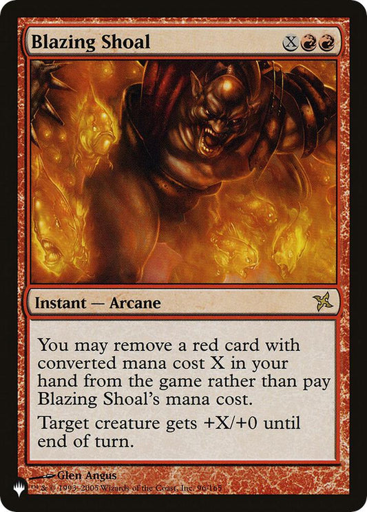Blazing Shoal [The List Reprints] 96/165