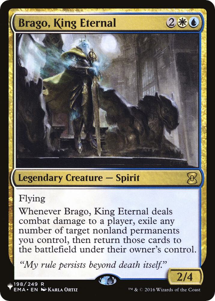 Brago, King Eternal [The List Reprints] 198/249