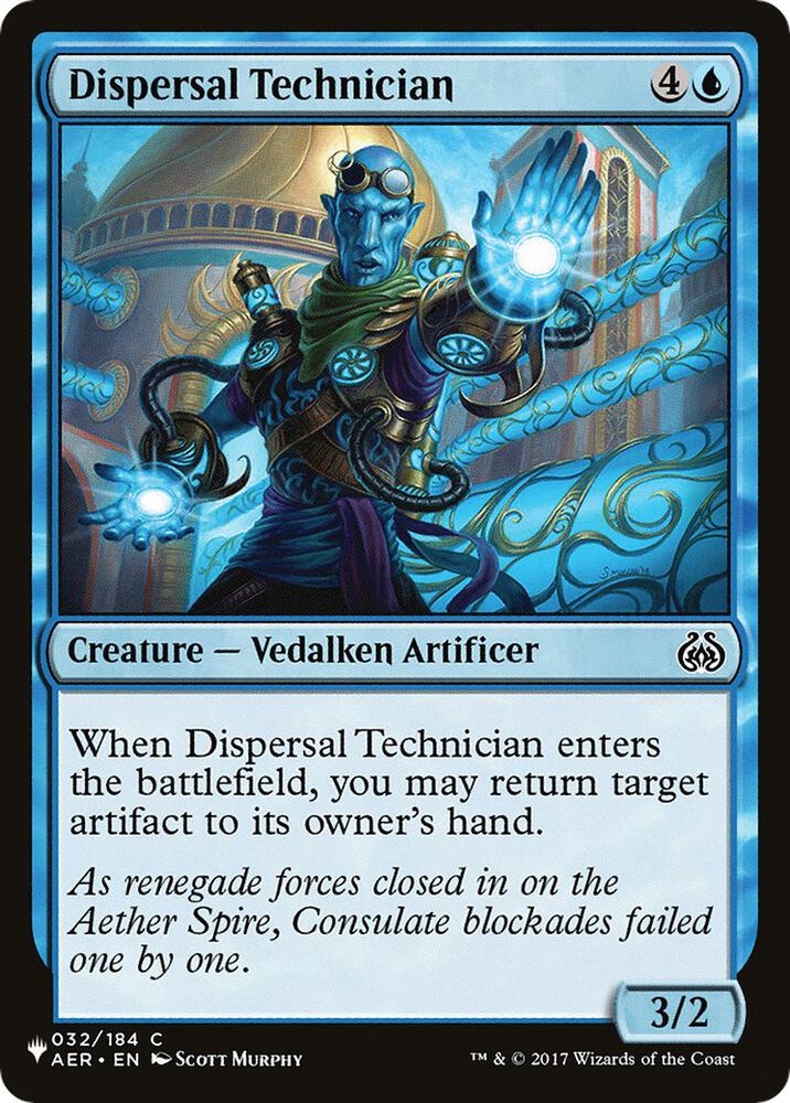Dispersal Technician [The List Reprints] 032/184