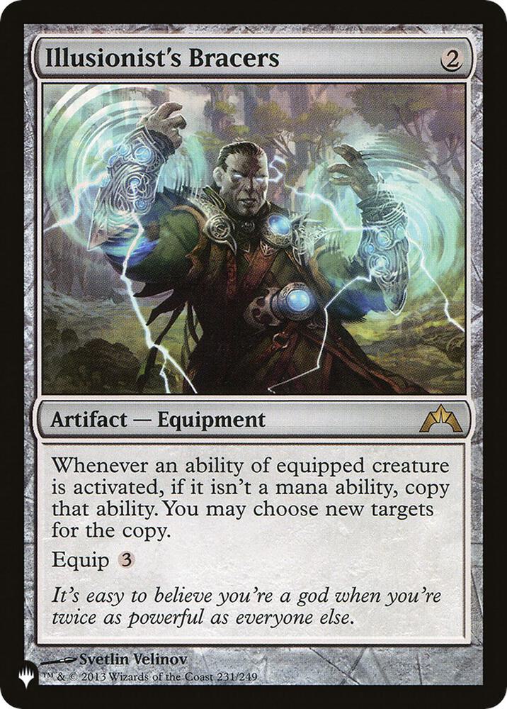 Illusionist's Bracers [The List Reprints] 231/249